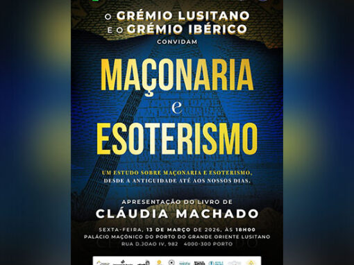 Porto – Lançamento Editorial: «Maçonaria e Esoterismo» por Cláudia Machado